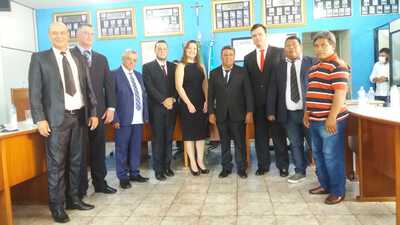 FÃ¡bio da FarmÃ¡cia foi empossado em Nova Laranjeiras como novo prefeito